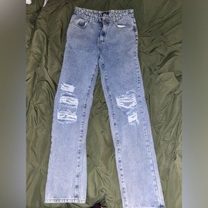 Straight Leg Jeans, Pretty Little Thing